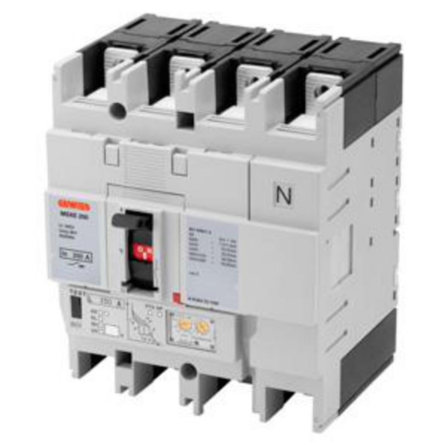 MSXE 160 3P+N 125A 36kA LSI VERMOGENSAUTOMAAT MET ELECTRONIS