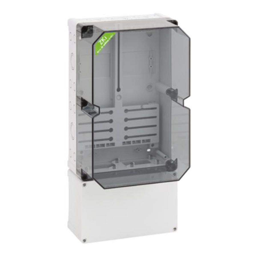 KWh meterkast behuizingen IP54/IP65 IK08 74910001