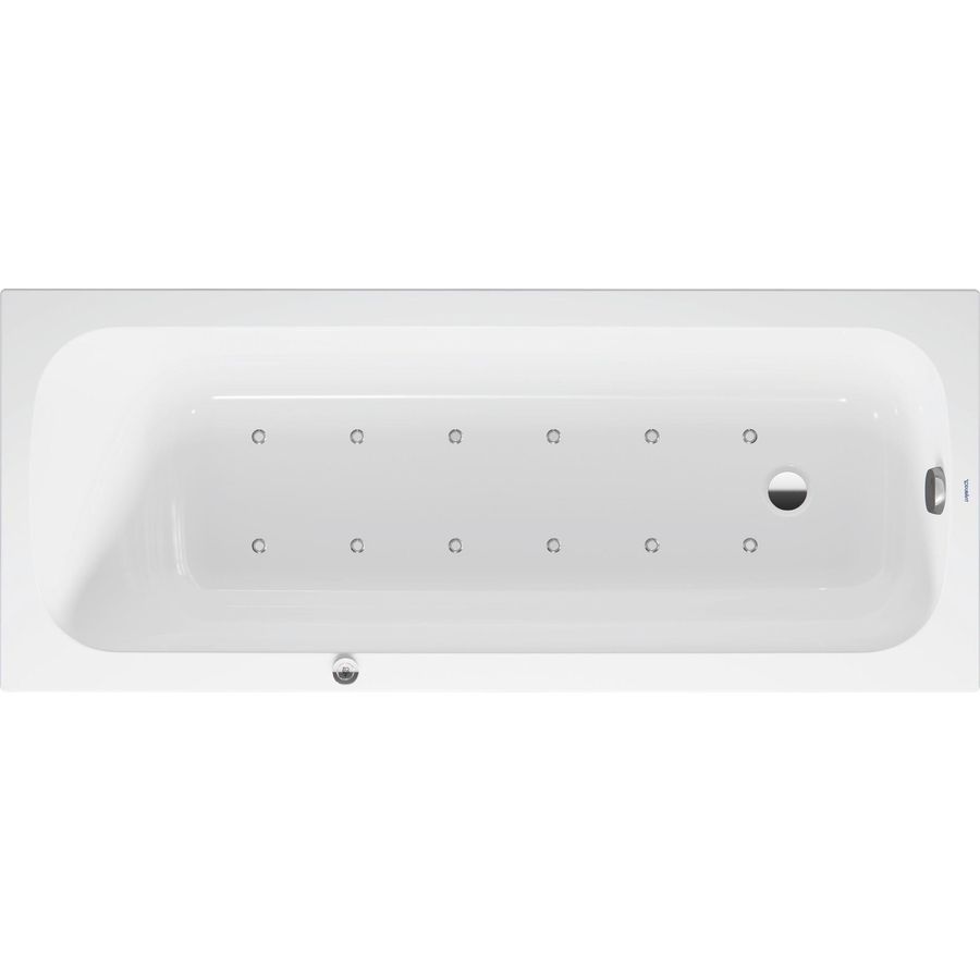 Qatego Whirlbad Wit 1700x700x480mm 760611000AS0000