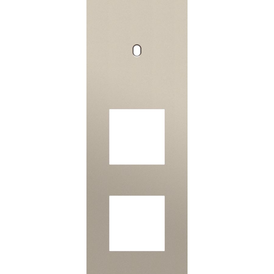 Afdekplaat 3-voud vertic. 71mm centerafst 166-57955