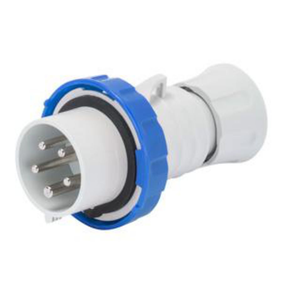 CEE CONTACTSTOP 3P+N+A 32A 200/250V 50/60HZ-BLAUW-9H-S