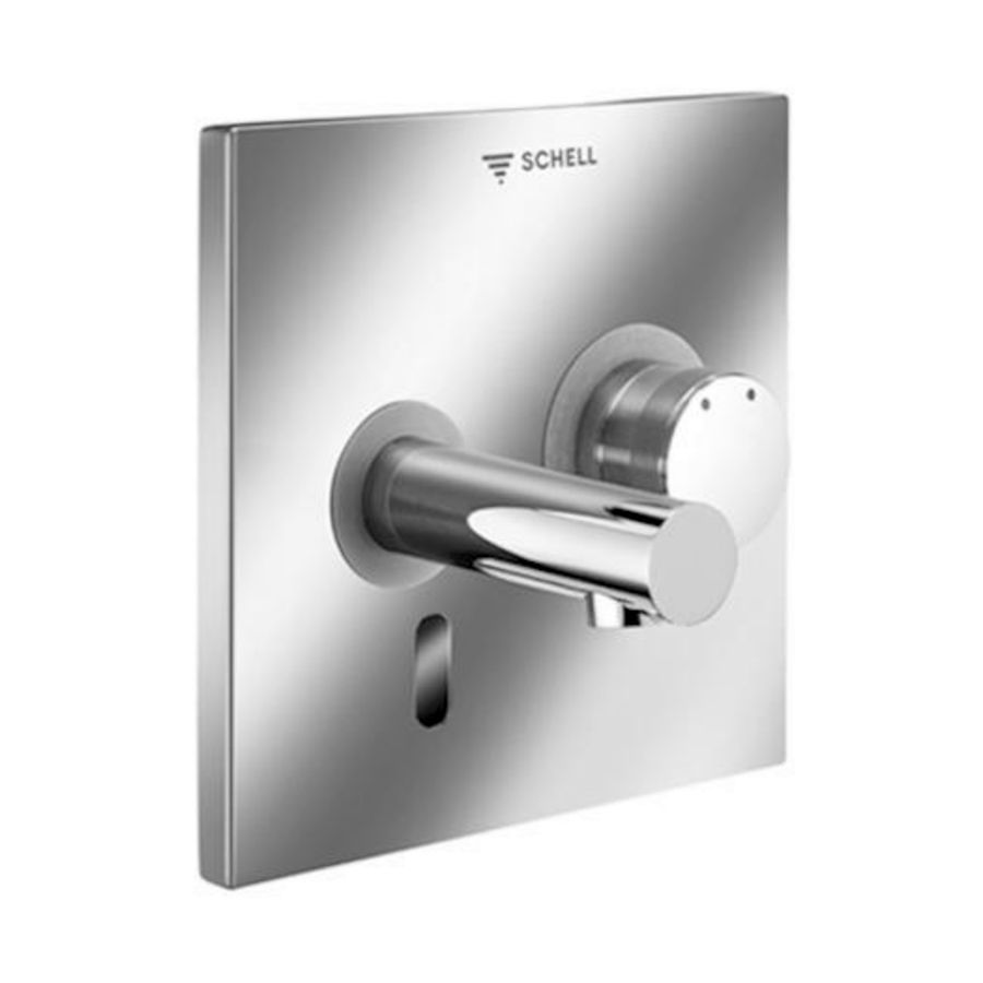 Inbouw wanduitloop LINUS W-E-M 170mmIRmengwaterbatt.edelst.