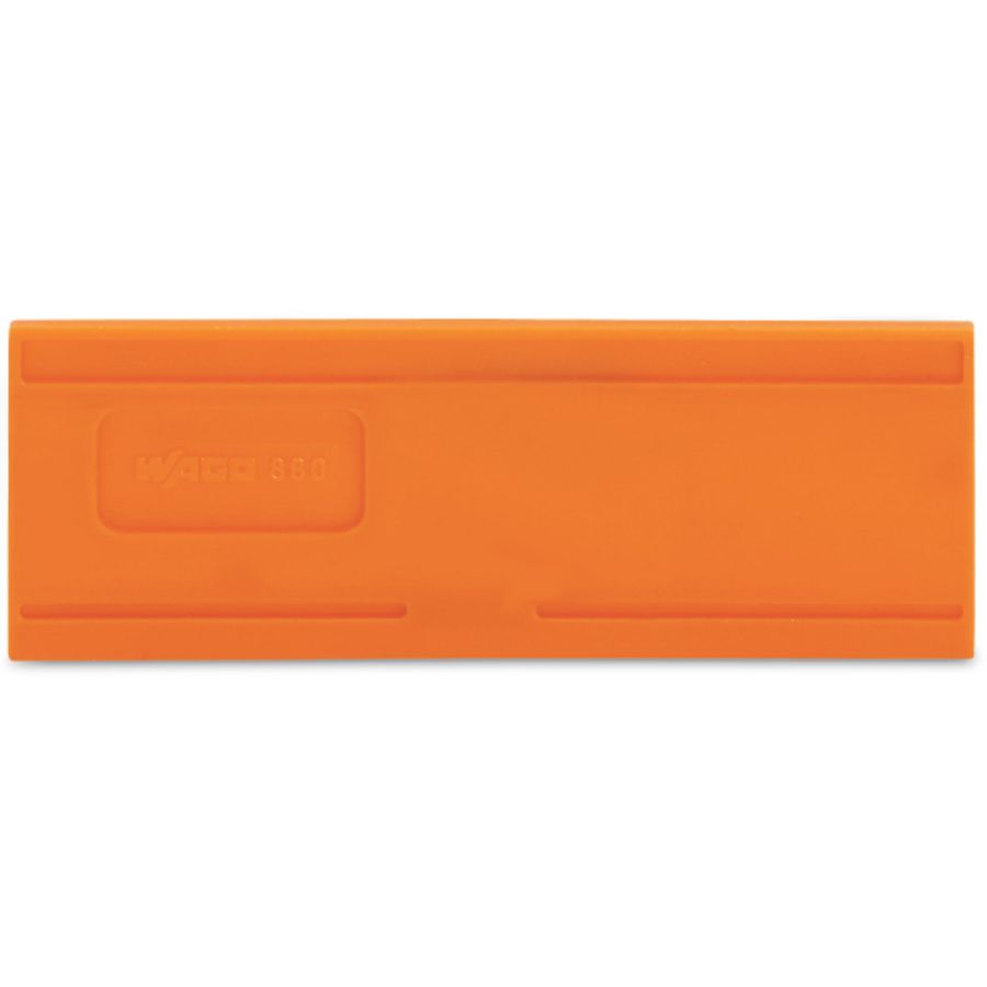 Scheidingswand 2mm oranje 880-340 VVE=25