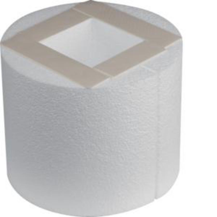 Sparingsmal tempex voor VR2 rondx242mm hoogte 200mm