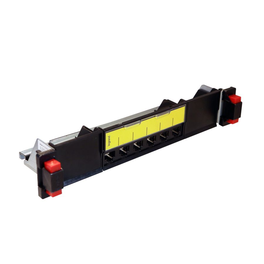 Paneel leeg 10"capaciteit 6 RJ45 LCS3