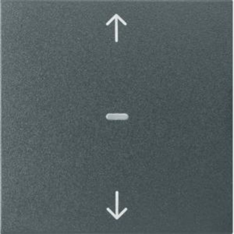 Drukknopmodule afdekking 1-v pijlsymbool berker S.1/B.3/B.7