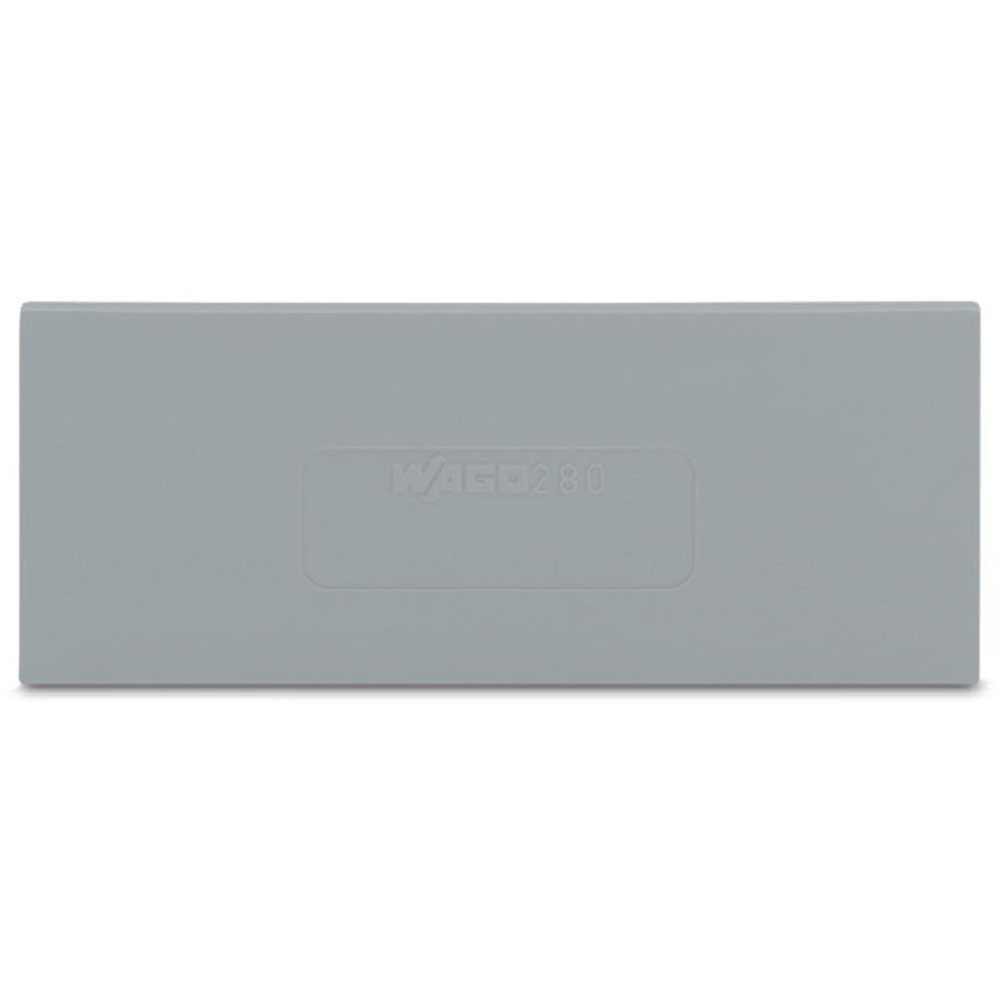 Scheidingswand 2mm grijs 280-344 VVE=25