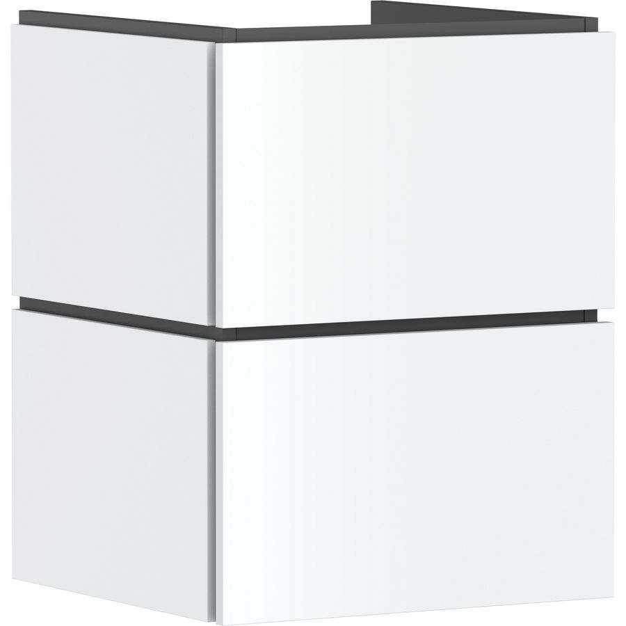 Badmeubel Xilesa E 480/470+2 lades fontein mat wit