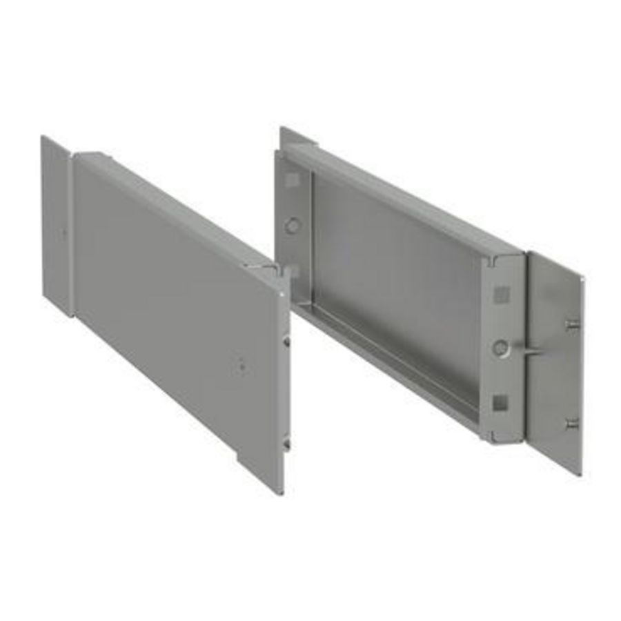 Side plinth H100 D600 stainless steel 316L Spacial