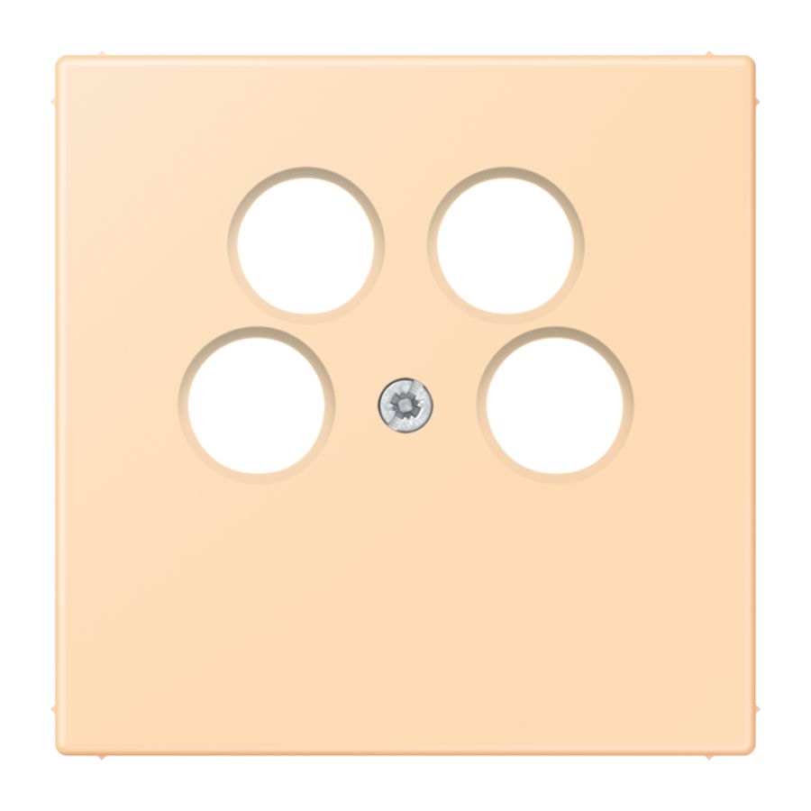 Afdekking SAT/TV 4-gats Ankaro LC32060