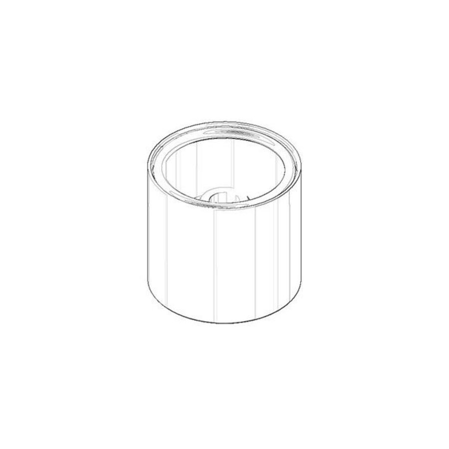 Perlator Kopstuk 26x32mm, 8l/min. Platina gebors.