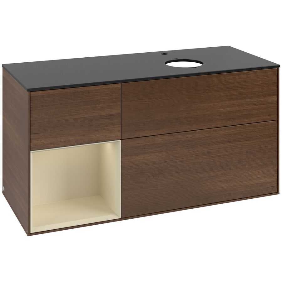 Wastafelonderkast Finion 1200x603x501mm W.Veneer G802HJGN