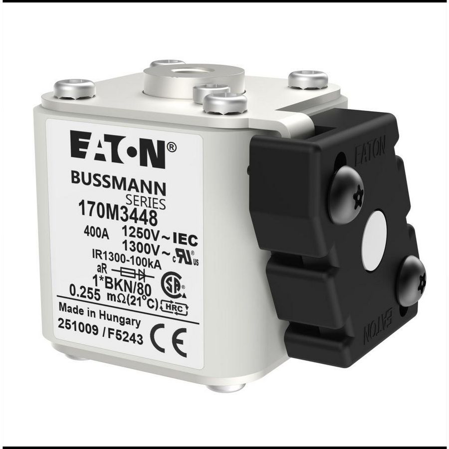 Zekering h. snelheid 400A AC 1250V 100kA compact 1 45 VVE=3