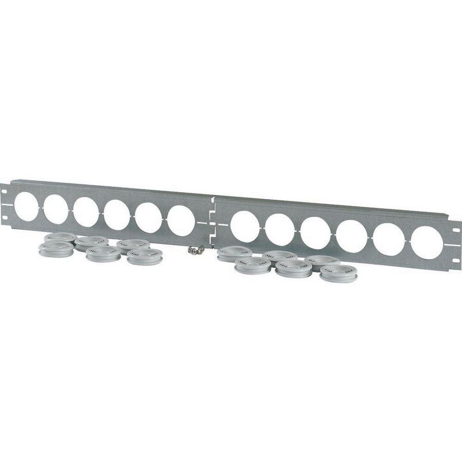 XT-XP Kabelinvoerplaat BOVEN/ONDER, 2 delen, met 20 x KT42 o