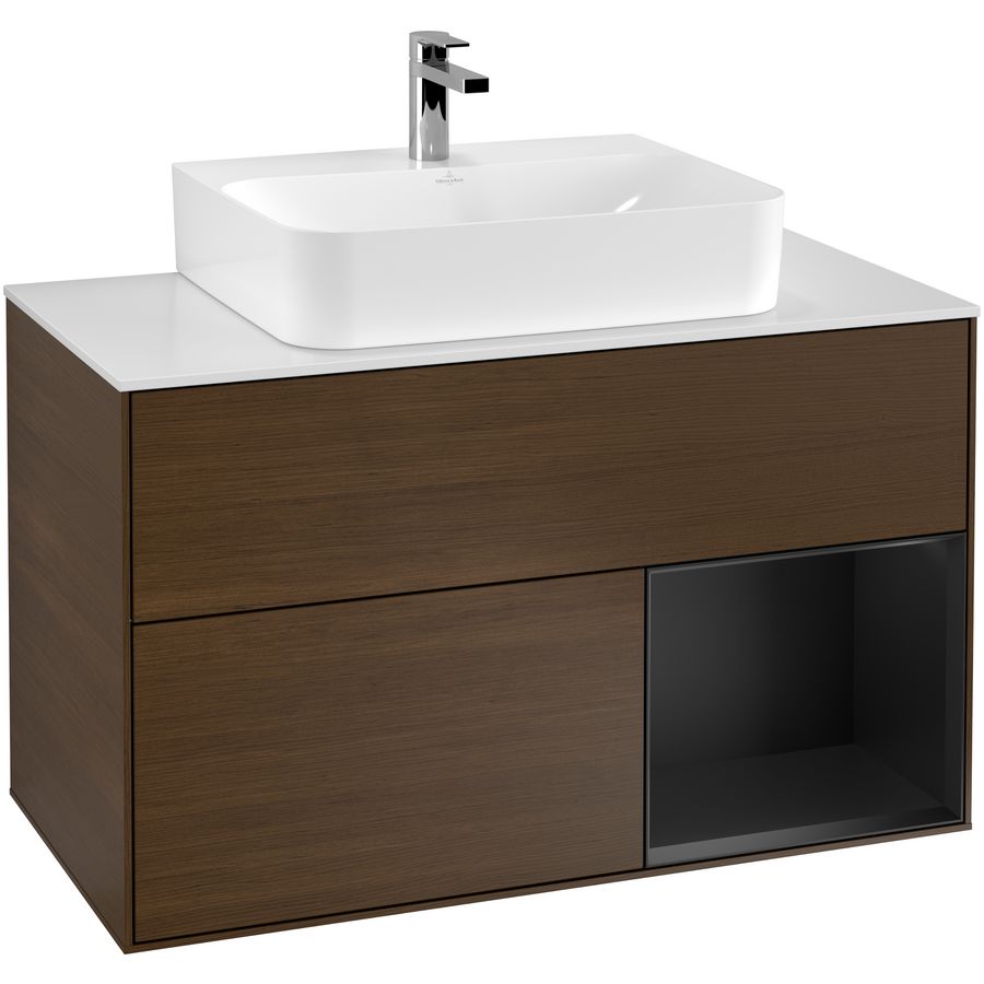 Wastafelonderkast Finion 1000x603x501mm W.Veneer G121PDGN