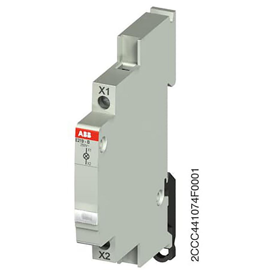 Indicatielamp met LED Wit 110-220VDC