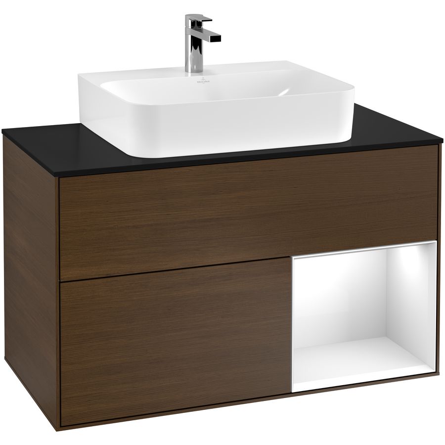 Wastafelonderkast Finion 1000x603x501mm W.Veneer G122GFGN