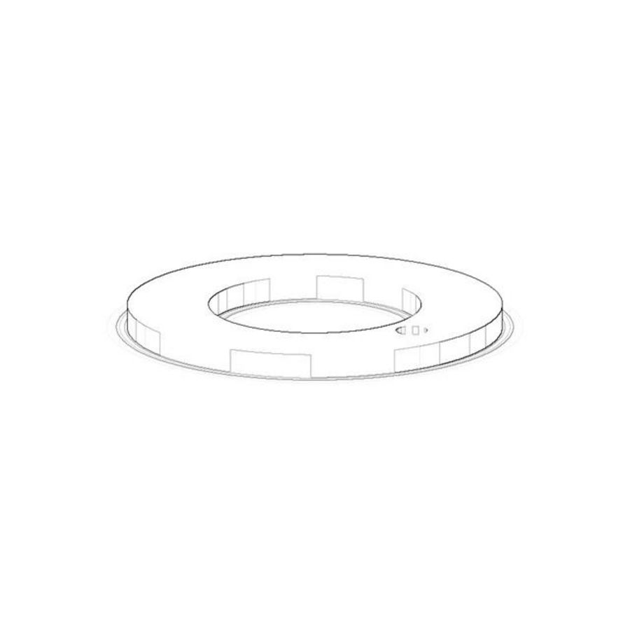 Dichting met gat 48x27,2x3mm 09140504790