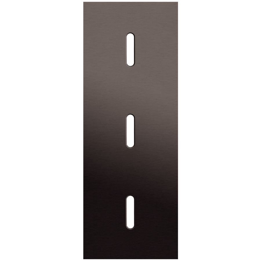 3-voudige afdekplaat Verticaal 71mm centerafstand voor drie enkel