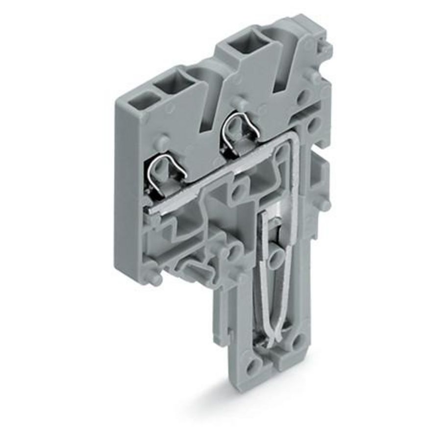 2-draads eindmodule FE steker Push-in 1,5 mm² grijs VVE=250
