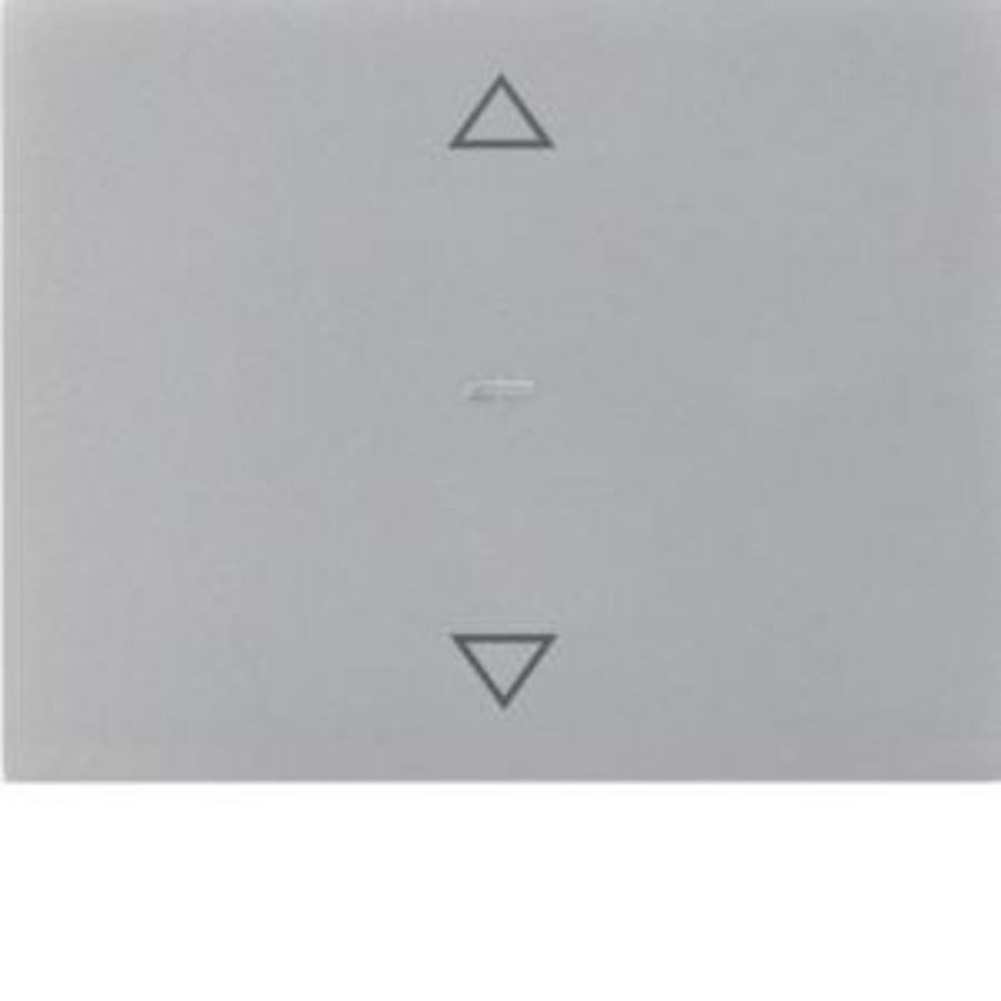 Drukknopmodule afdekking 1-v pijlsymbool berker K.5 edelstaal