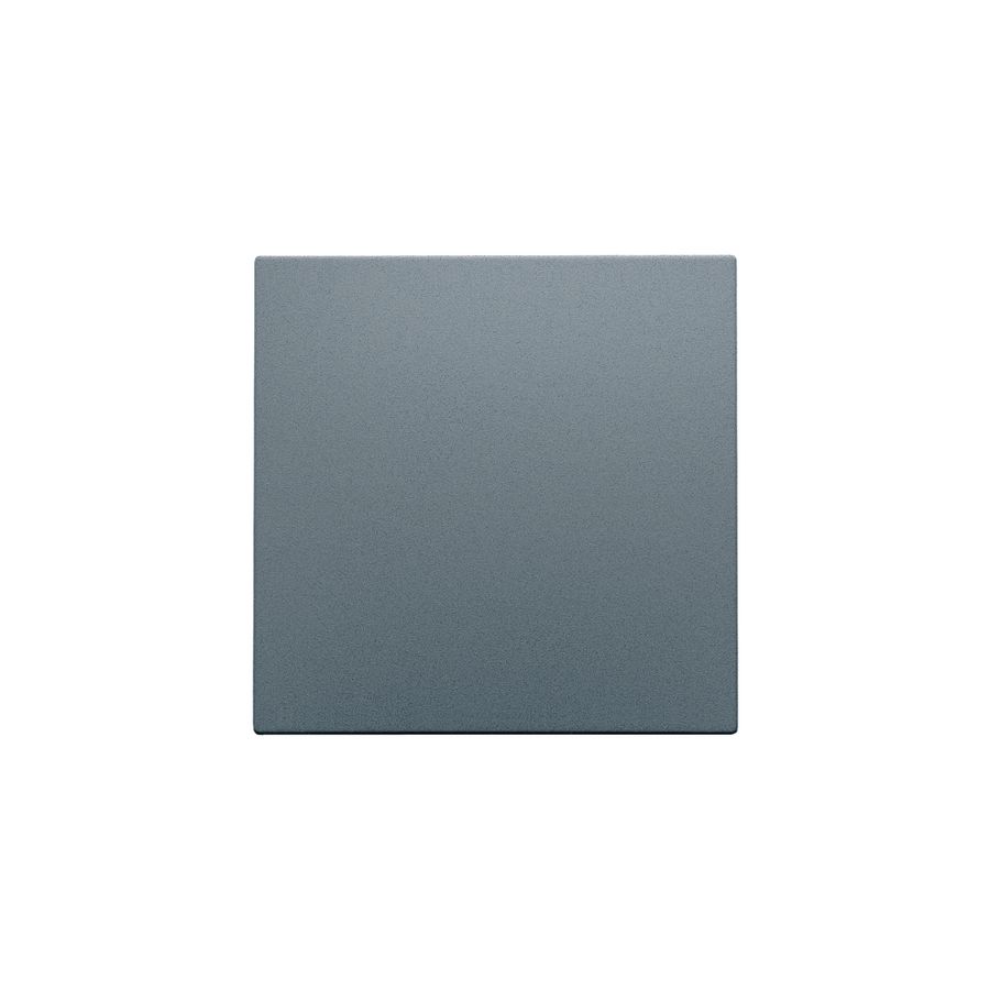 Spuitwaterdichte blindplaat blue grey coated