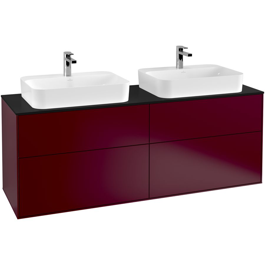 Wastafelonderkast Finion 1600x603x501mm Peony Matt Lacquer G43200HB