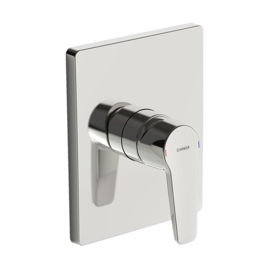 Afbouwdeel douchemengkraan  schroefloze rozet z omstel HANSAPOLO