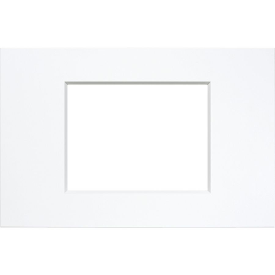 Afdekraam tbv SP5.1Alpin wit KNX