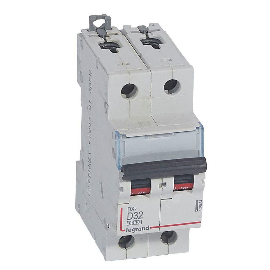 Installatieautomaat DX³ 6000A/10kA 2-polig D-karakteristiek 32A