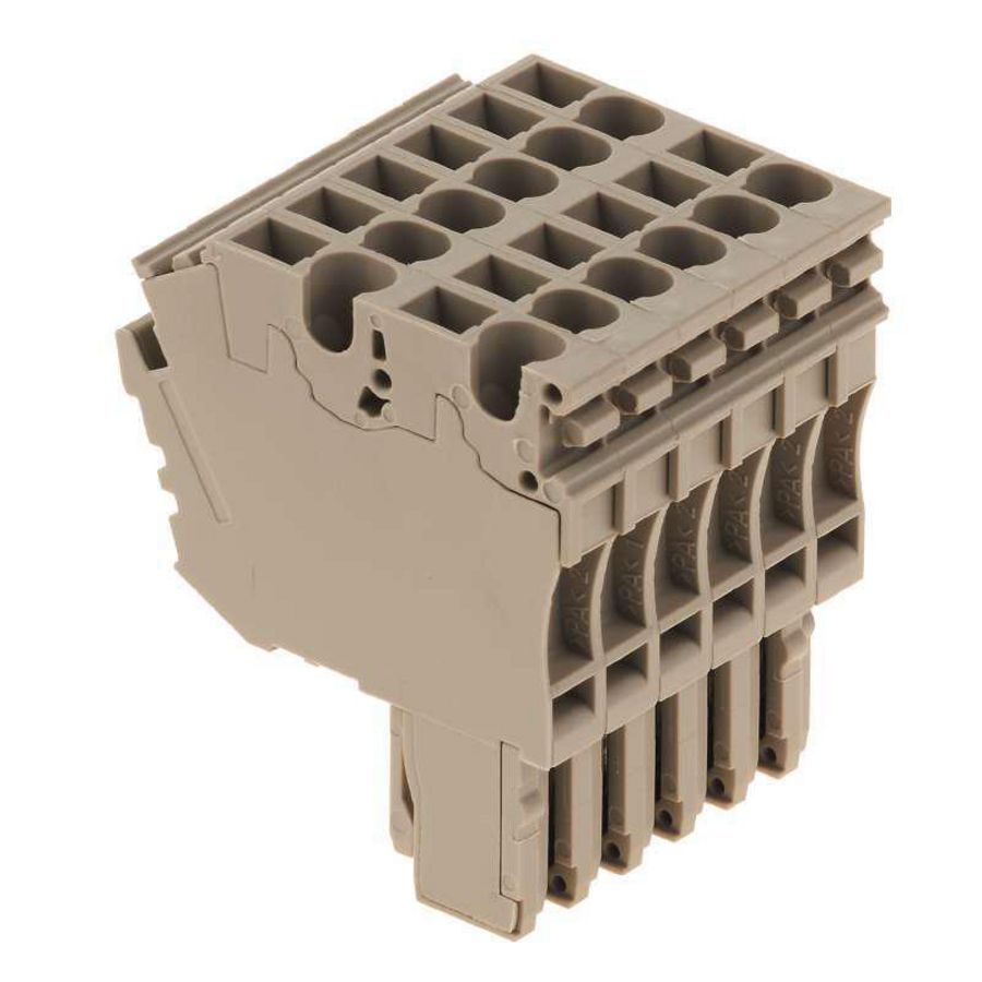Plug Plug-in d.beige 2.5mm² 24A 500V 1815780000 VVE=20