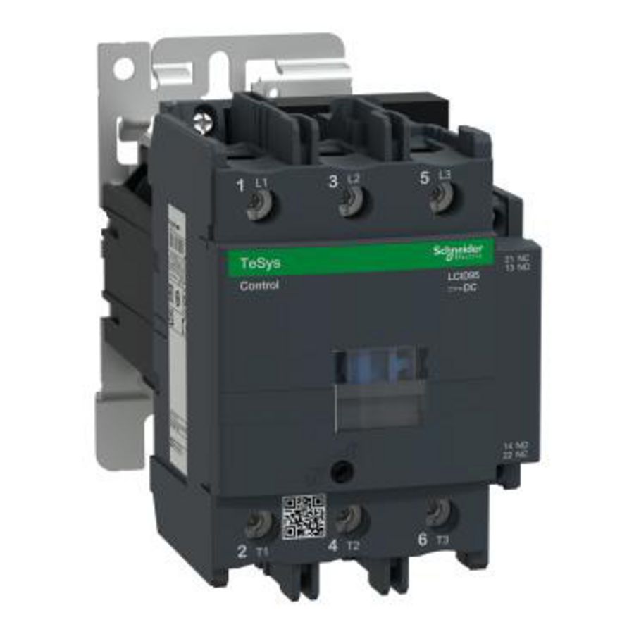 Contactor 3M HC M+V AC-3<=440V 95A Stuurspanning 24V D