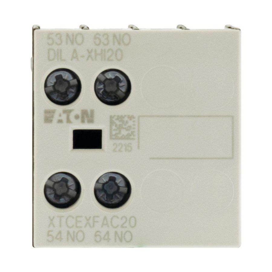 Hulpcontactblok DILA-XHI20 hulpcontact 2m 0v VVE=5