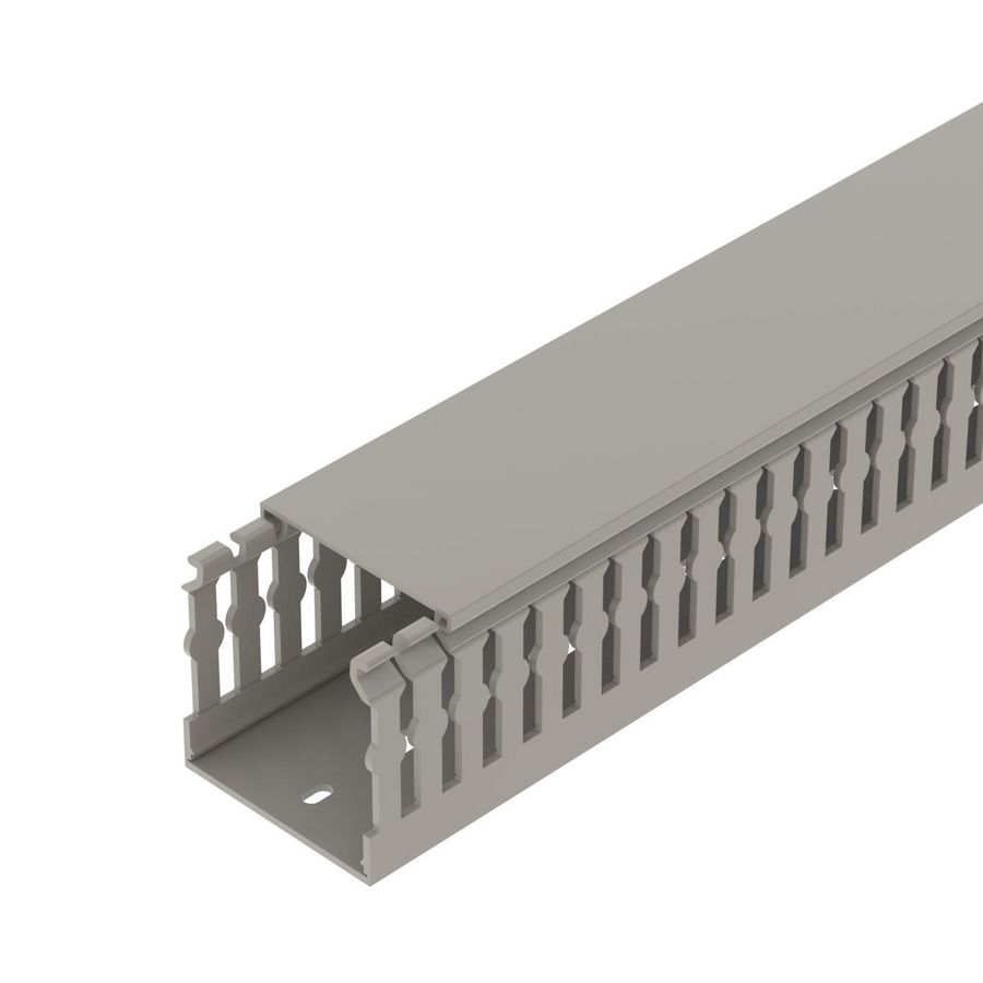Lengte a 2m. Bedradingskoker CABLIX Set 60x60 7030 grijs