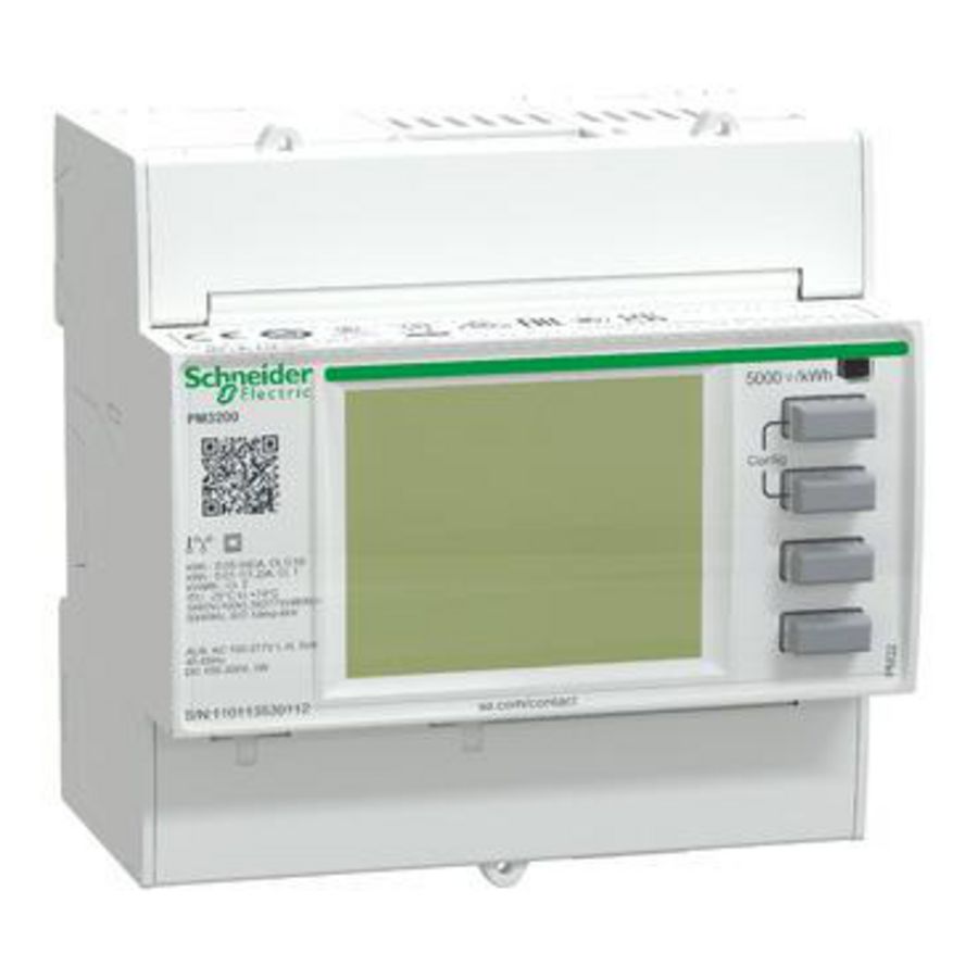 Basis energiemeter Multitarief DIN Powerlogic PM3200