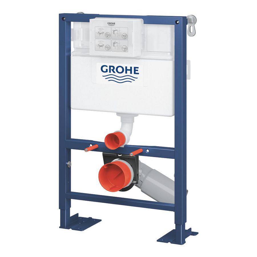 Rapid sl closetelement 500x820x195mm vrijst front/planchet incl. wandankers excl. isolatie