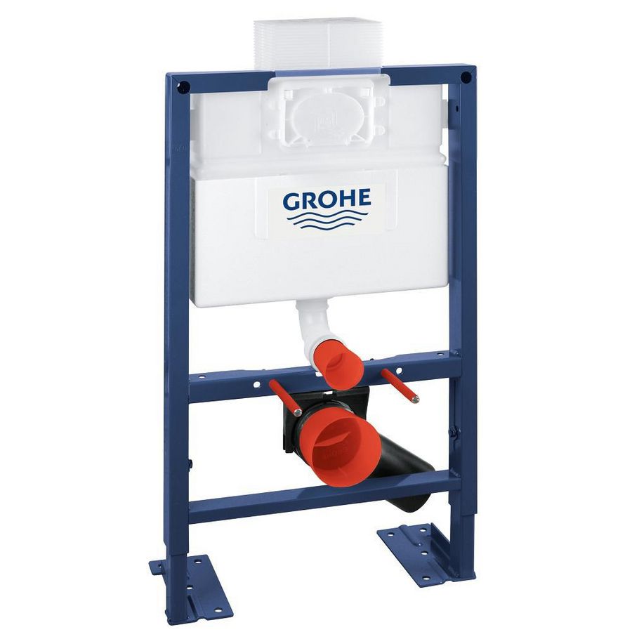 Rapid sl closetelement 500x820x195mm vrijst front/planchet incl. wandankers excl. isolatie