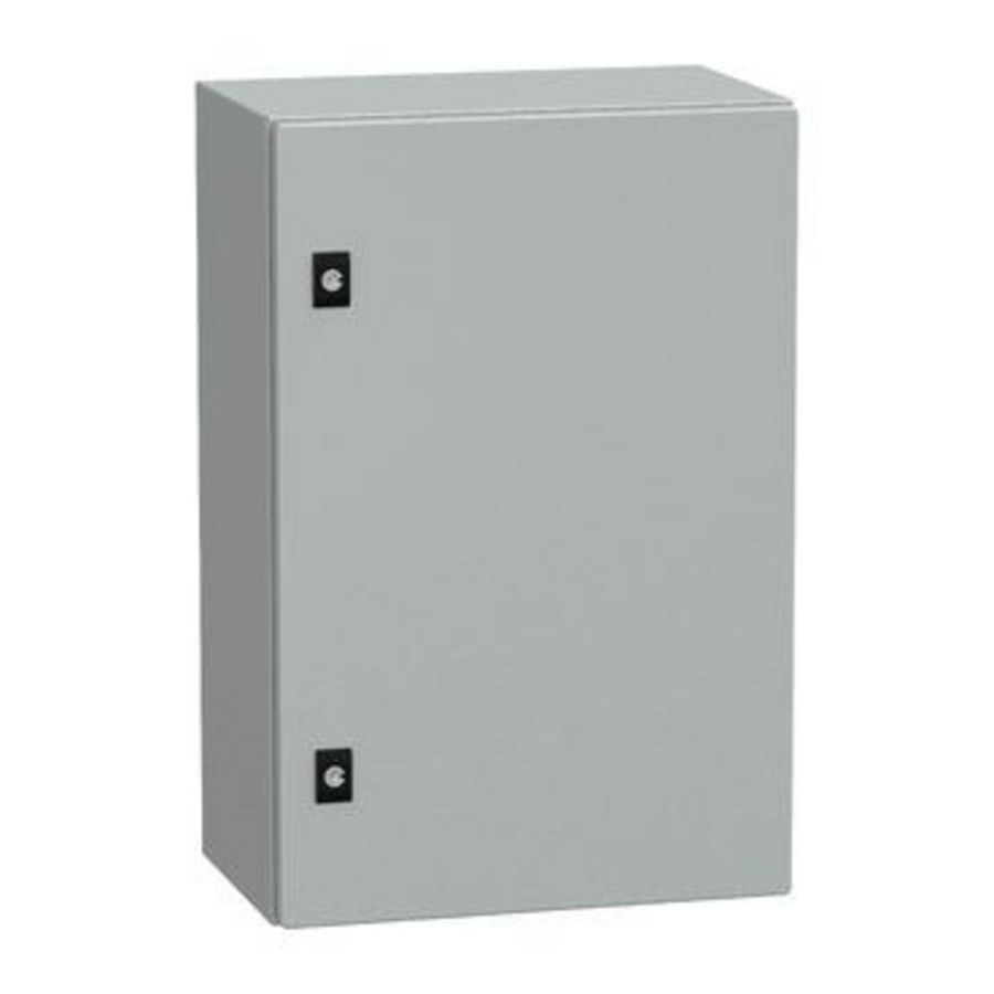 Deur montageplaat 600x400x250mm IP66/IK10 RA Spacial CRN