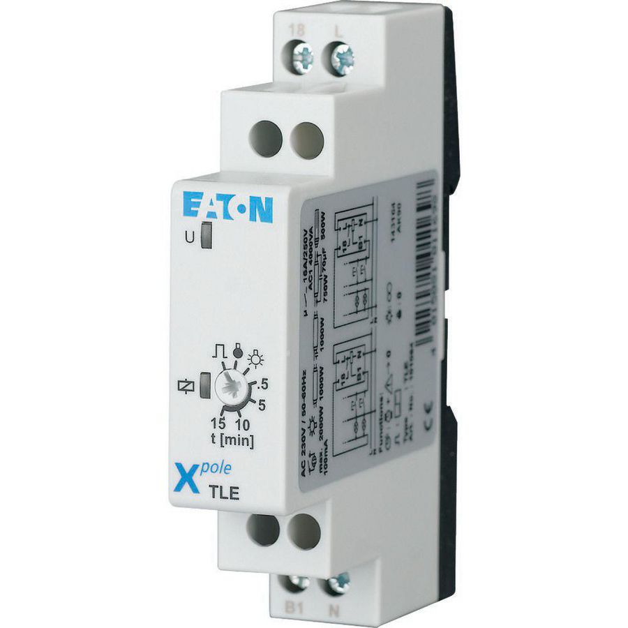 Trappenhuisschakelaar TLE 230VAC 16A Cont. 1M Br. 1TE VVE=2