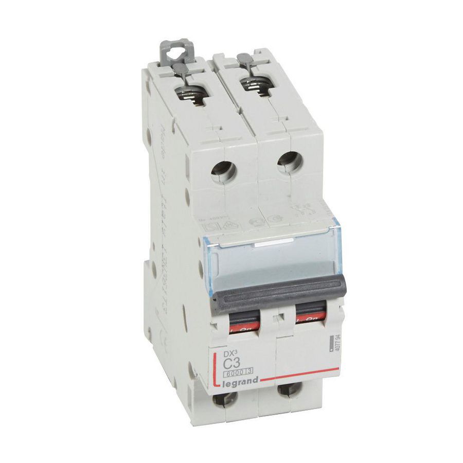 Installatieautomaat DX³ 6000A/10kA 2-polig C-karakteristiek 3A