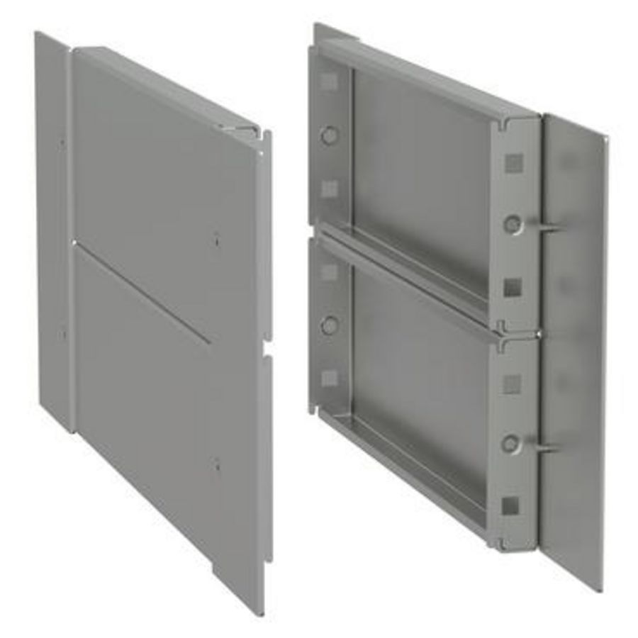 Side plinth H200 D500 stainless steel 304L Spacial