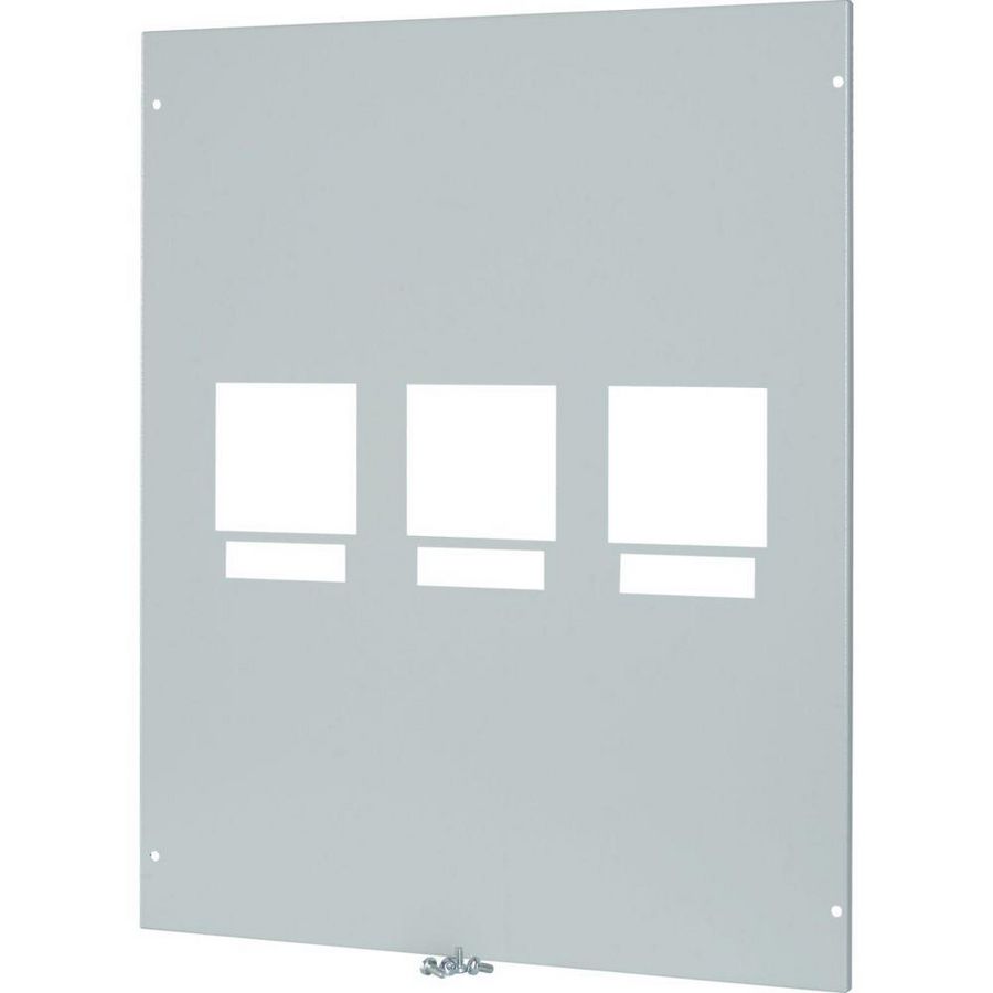 XE-XF Frontplaat met uitsnede Trip-Unit, 3xNZM2, gevent., 3P