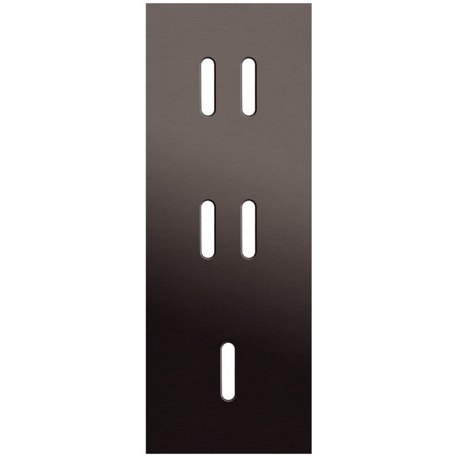 3-voudige afdekplaat Verticaal 71mm centerafstand voor twee tweev