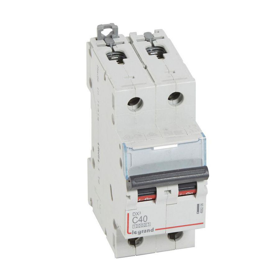 Installatieautomaat MCB DX³ 2-polig C-karakteristiek 40A 10000A