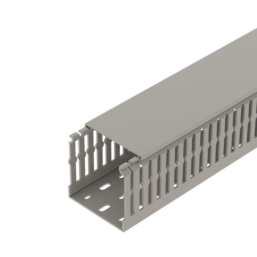 Lengte a 2m. Bedradingskoker CABLIX Set 80x80 7030 grijs