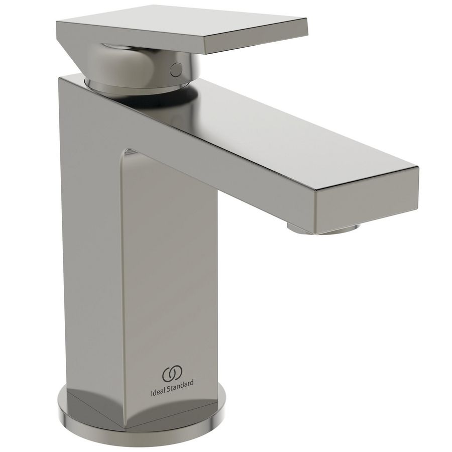 Wastafelmengkraan 5l/min m. waste silver storm (rvs-look) Extra