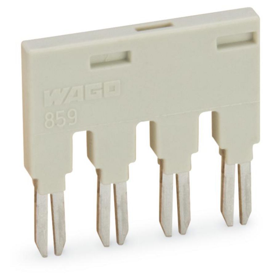 Brug brugschacht 4-voudig rood 859-404/000-005 VVE=25