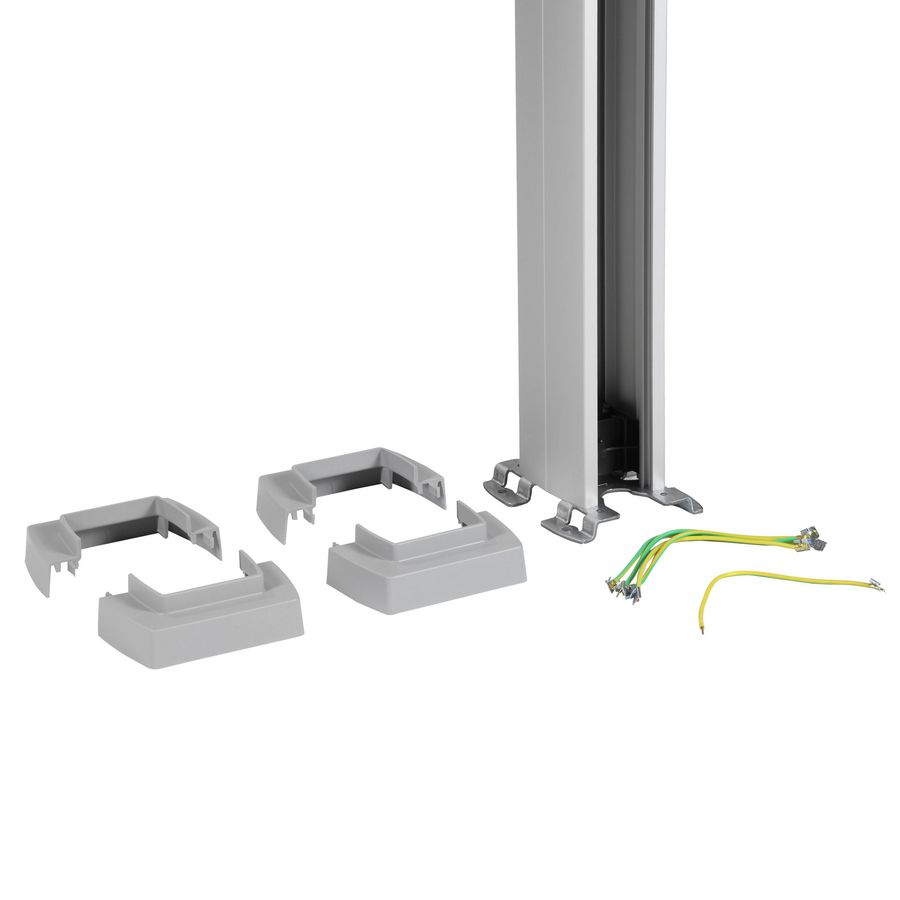 Energiezuil 1 compartiment 45mm 3,90M ALU