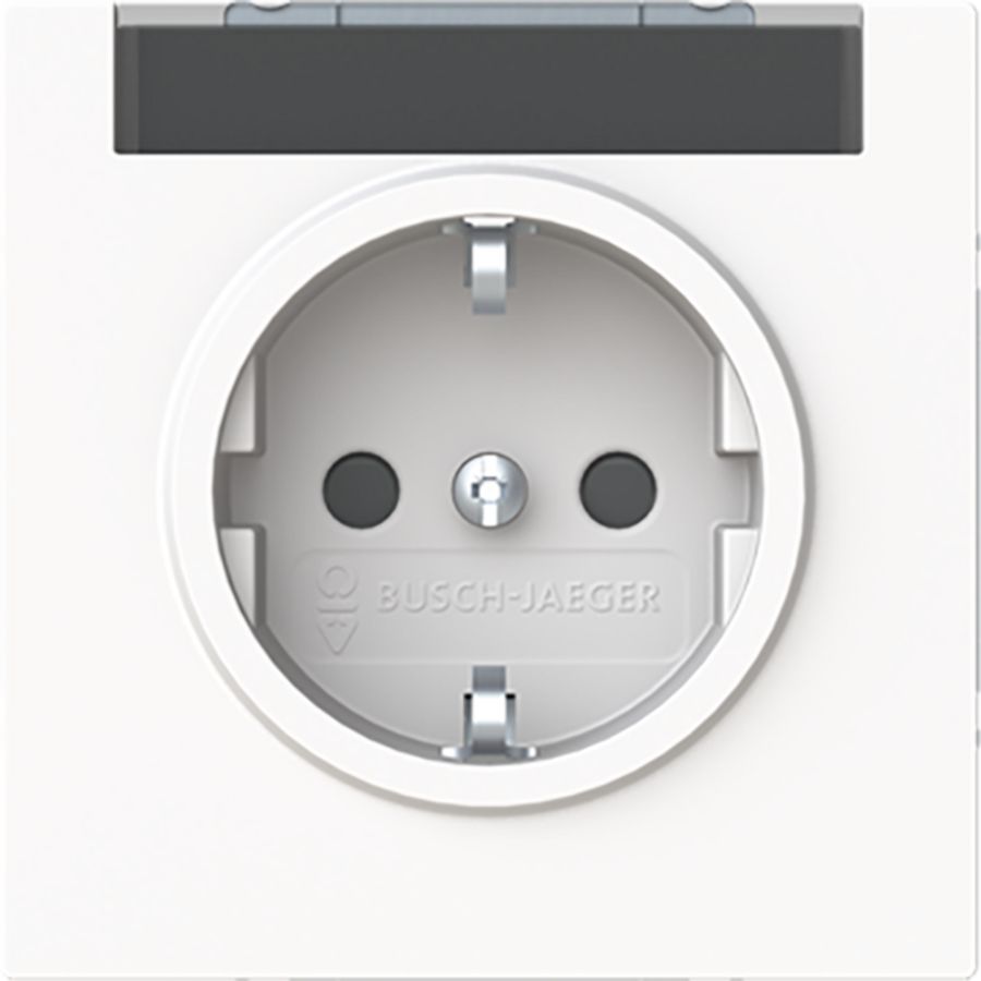 Wandcontactdoos randaarde clips inb art-matwit Safety+ (20 EUCNB-44M)