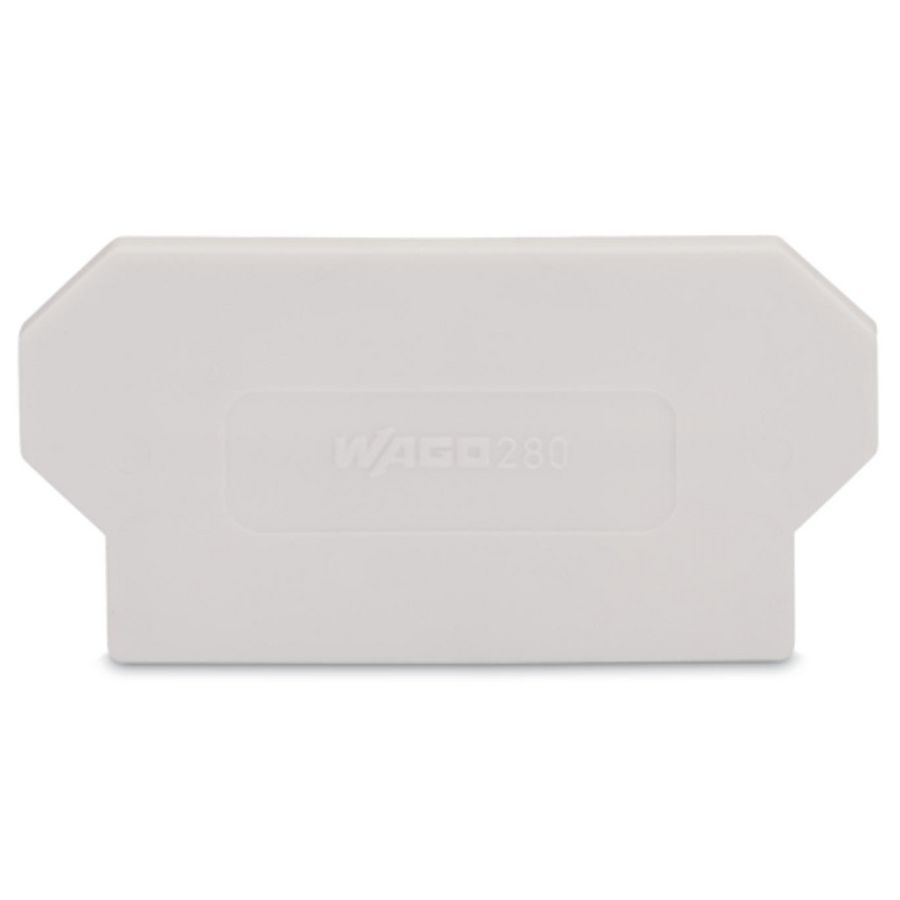 Scheidingswand 2mm li.grijs 280-363 VVE=25